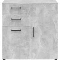 Kommode Multi-Stauraum Typ 26 Beton Optik B/H/T: ca. 80x83x40 cm von XXXL