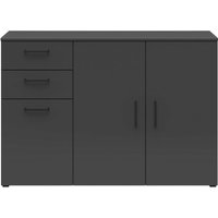 Kommode Multi-Stauraum Typ 28 anthrazit B/H/T: ca. 120x83x40 cm von XXXL