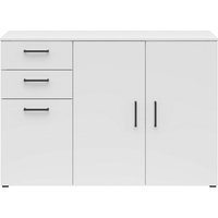 Kommode Multi-Stauraum Typ 28 weiß B/H/T: ca. 120x83x40 cm von XXXL