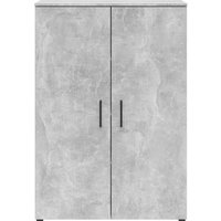 Kommode Multi-Stauraum Typ 31 Beton Optik B/H/T: ca. 80x115x40 cm von XXXL