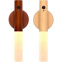 LED-Wandleuchte hellbraun dunkelbraun B/H/L: ca. 3x6x18 cm von XXXL