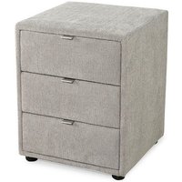Nachtkonsole beige-grau Flachgewebe Nachtkonsole beige-grau Flachgewebe von XXXL