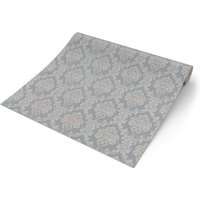 Papiertapete Ornament grau silber rosa B/L: ca. 53x1005 cm von XXXL