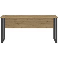 Schreibtisch Amanda Eiche Artisan Nachbildung B/H/T: ca. 170x77x73 cm von XXXL