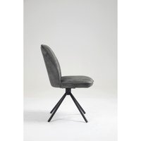 Stuhl Mailand moosgrün Microfaser B/H/T: ca. 53x89x64 cm von XXXL