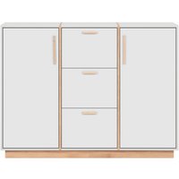 Kommode Split grau Jackson Hickory Nachbildung B/H/T: ca. 125x94x40 cm von XXXL