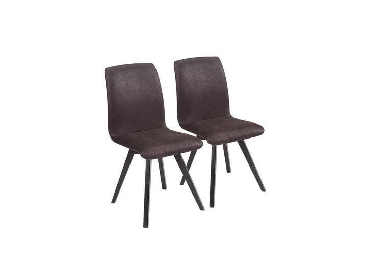 58aufmkessel POLSTERSTUHL, Schwarz, Braun, Holz, 56x92x48 cm, Esszimmer, Stühle, Esszimmerstühle, Vierfußstühle von XXXLutz Marktplatz