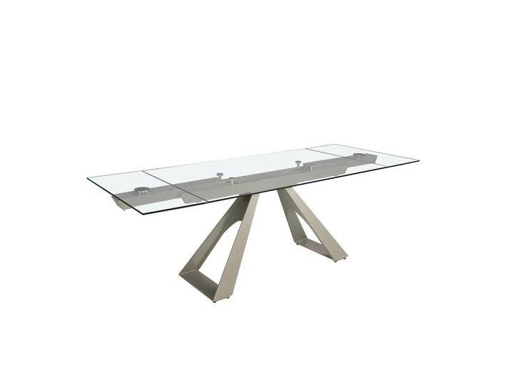 ANGEL CERDA ESSTISCH, Transparent, Gold, Glas, 160x76x100 cm, Esszimmer, Tische, Esstische von XXXLutz Marktplatz