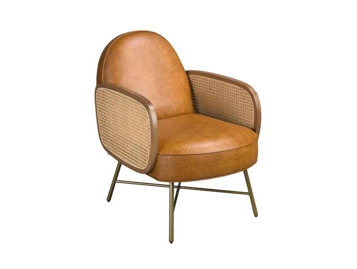 ANGEL CERDA SESSEL, Braun, Leder, 1-Sitzer, Freiform, 60x80x81 cm, Wohnzimmer, Sessel, Polstersessel von XXXLutz Marktplatz
