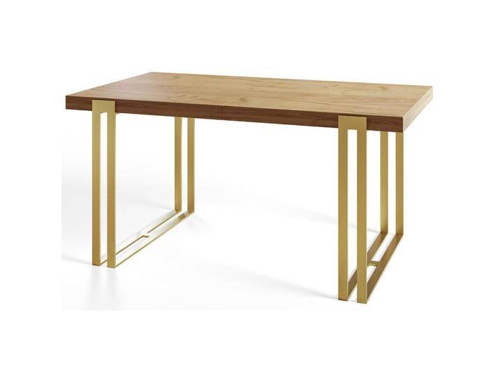 Alpi-Möbel ESSZIMMERTISCH, Braun, Gold, Rechteckig, U-Form, 80x77x120 cm, Esszimmer, Tische, Esstische von XXXLutz Marktplatz