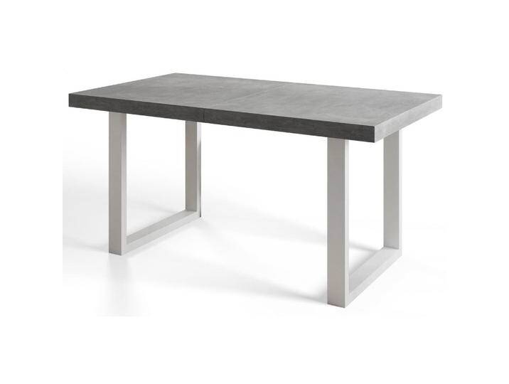 Alpi-Möbel ESSZIMMERTISCH, Grau, Weiß, Rechteckig, U-Form, 80x77x140 cm, Esszimmer, Tische, Esstische von XXXLutz Marktplatz