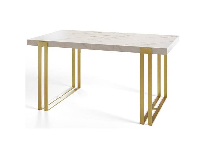 Alpi-Möbel ESSZIMMERTISCH, Hellgrau, Gold, Rechteckig, U-Form, 90x77x180 cm, Esszimmer, Tische, Esstische von XXXLutz Marktplatz