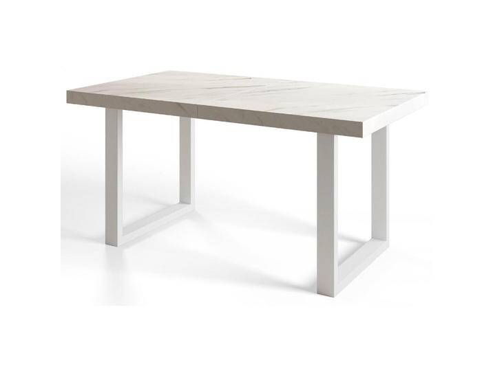 Alpi-Möbel ESSZIMMERTISCH, Hellgrau, Weiß, Rechteckig, U-Form, 80x77x140 cm, Esszimmer, Tische, Esstische von XXXLutz Marktplatz