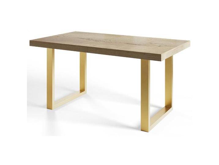 Alpi-Möbel ESSZIMMERTISCH, Natur, Gold, Rechteckig, U-Form, 80x77x140 cm, Esszimmer, Tische, Esstische von XXXLutz Marktplatz