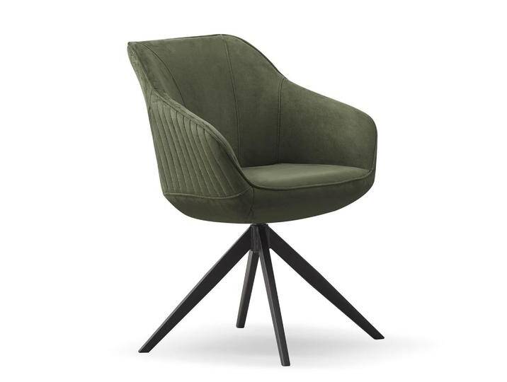 B&D Home ARMLEHNSTUHL, Grün, 57x82x62 cm, OEKO-TEX® STANDARD 100, Esszimmer, Stühle, Esszimmerstühle, Armlehnenstühle von XXXLutz Marktplatz