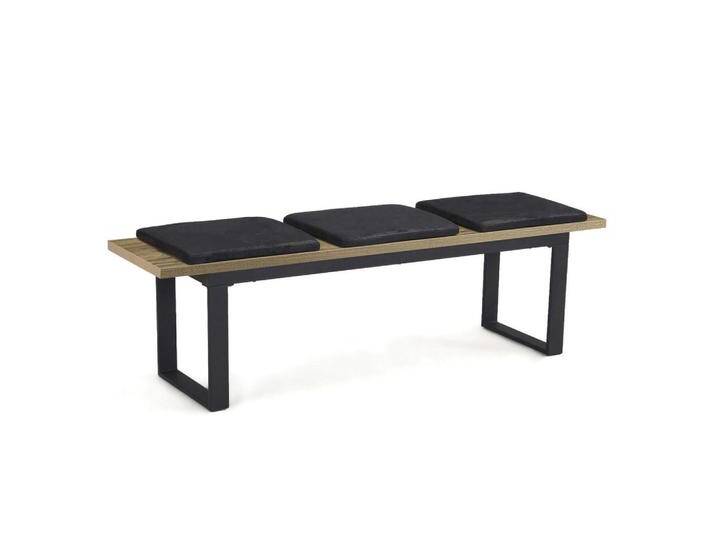 B&D Home SITZBANK, Eiche, Metall, 3-Sitzer, Füllung: Kaltschaum, Rechteckig, 160x45x40 cm, Esszimmer, Bänke, Sitzbänke von XXXLutz Marktplatz
