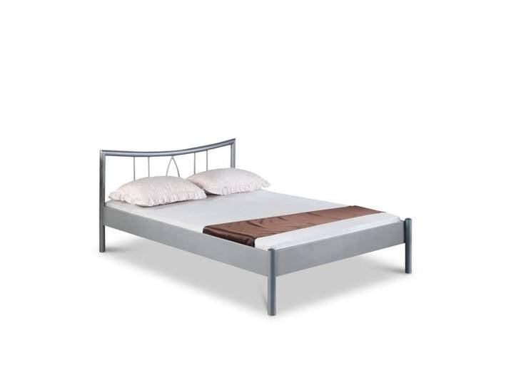 BED BOX METALLBETT, Silber, Metall, 90x210 cm, Schlafzimmer, Betten, Metallbetten von XXXLutz Marktplatz