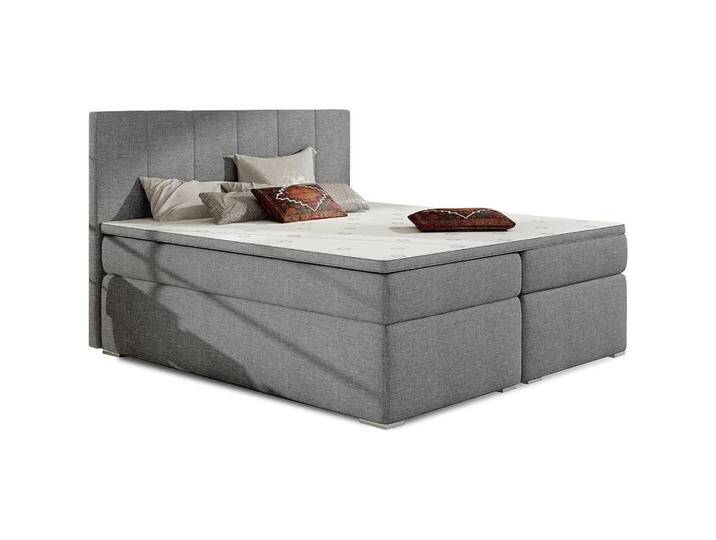 Best For Home BOXBETT BOLERO, Grau, Höhe ca. 20 cm, Rechteckig, 160x200 cm, Schlafzimmer, Betten, Boxspringbetten von XXXLutz Marktplatz