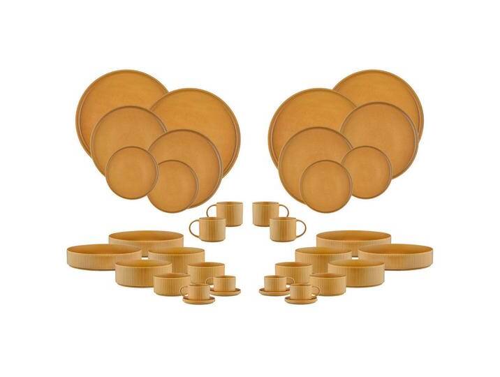 Björn KOMPLETTSERVICE, Gelb, Keramik, 1x1x1 cm, Essen & Trinken, Geschirr, Geschirr-Sets, Kombiservice von XXXLutz Marktplatz