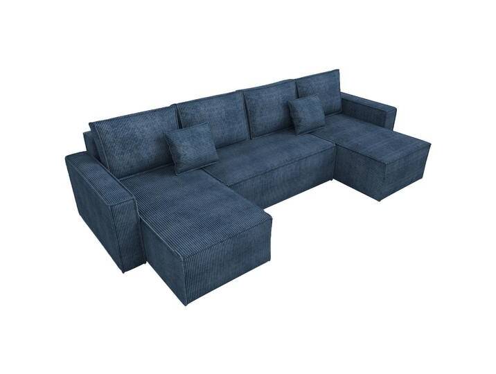 Bromarkt WOHNLANDSCHAFT, Blau, 5-Sitzer, U-Form, 310x80x141 cm, Wohnzimmer, Sofas & Couches, Wohnlandschaften, Wohnlandschaften in U-Form Bromarkt WOHNLANDSCHAFT, Blau, 5-Sitzer, U-Form, 310x80x141 cm, Wohnzimmer, Sofas & Couches, Wohnlandschaften, Wohnlandschaften in U-Form von XXXLutz Marktplatz