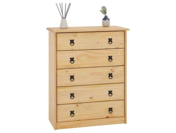 CARO-Möbel KOMMODE, Natur, Holz, Kiefer, Vintage, 71x88x34 cm, Wohnzimmer, Kommoden & Sideboards, Kommoden von XXXLutz Marktplatz