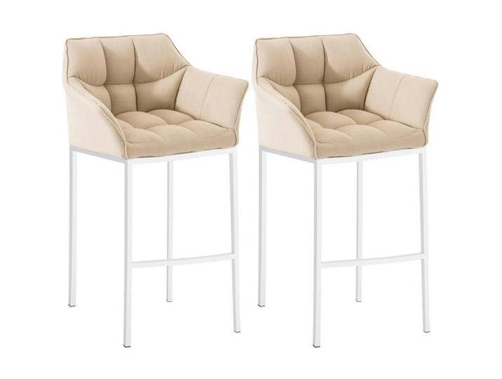 CLP BARHOCKER, Creme, 64x110x48 cm, Esszimmer, Barmöbel, Barhocker von XXXLutz Marktplatz