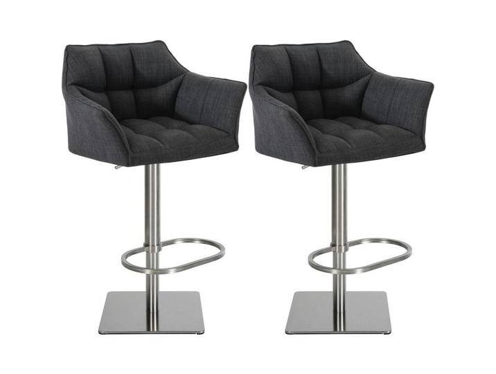 CLP BARHOCKER, Dunkelgrau, 64x88x45 cm, Esszimmer, Barmöbel, Barhocker von XXXLutz Marktplatz