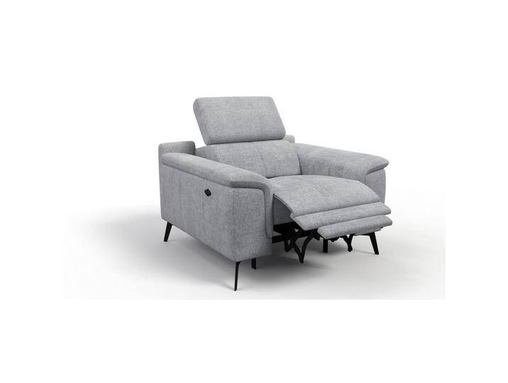 Courtois Laville SESSEL, Silber, 1-Sitzer, 114x82x103 cm, Wohnzimmer, Sessel, Polstersessel von XXXLutz Marktplatz