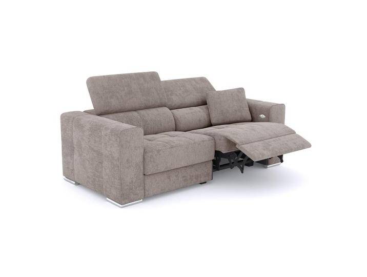 Courtois Laville SOFA, Beige, 3-Sitzer, Rechteckig, 204x80x102 cm, Wohnzimmer, Sofas & Couches, Sofas, Heimkino Sofas von XXXLutz Marktplatz