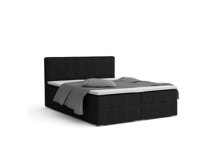 Deine Möbel 24 BOXBETT, Schwarz, Holz, H3, 200x200 cm, Schlafzimmer, Betten, Boxspringbetten von XXXLutz Marktplatz
