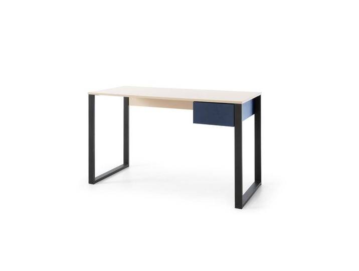 Deine Möbel 24 KINDERSCHREIBTISCH, Beige, Eiche, Dunkelblau, 1 Schubladen, 125x75x56 cm, Arbeitszimmer, Schreibtische, Jugend- & Kinderschreibtische von XXXLutz Marktplatz