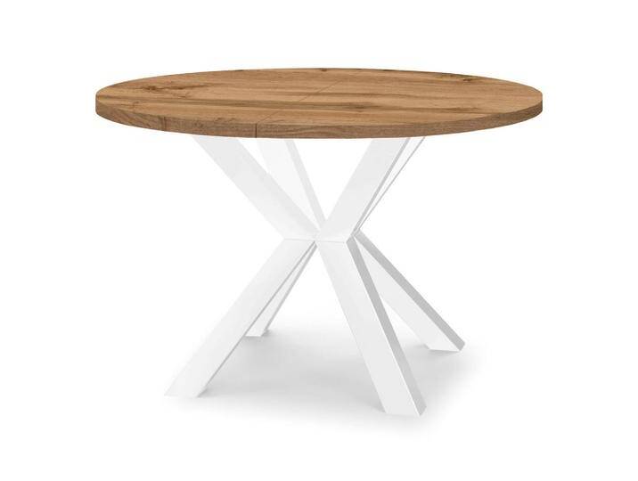 Dekori_Interiors ESSTISCH, Eiche Wotan, Weiß, Holz, 190x77x90 cm, Esszimmer, Tische, Esstische von XXXLutz Marktplatz