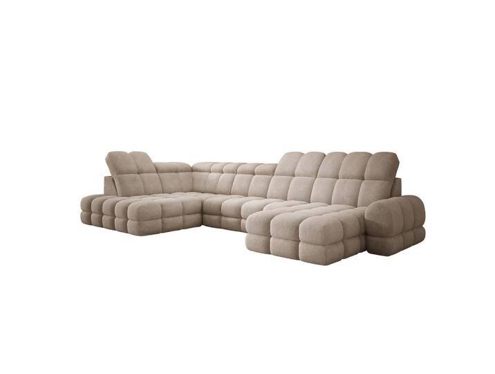 DomoHome ECKSOFA, Beige, Rechteckig, 400x217 cm, Wohnzimmer, Sofas & Couches, Wohnlandschaften, Ecksofas von XXXLutz Marktplatz