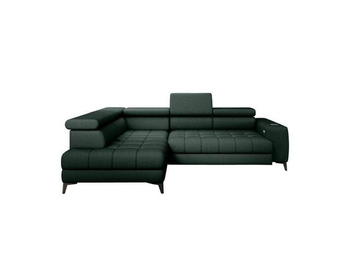 DomoHome ECKSOFA, Dunkelgrün, Rechteckig, 280x196 cm, Wohnzimmer, Sofas & Couches, Wohnlandschaften, Ecksofas von XXXLutz Marktplatz