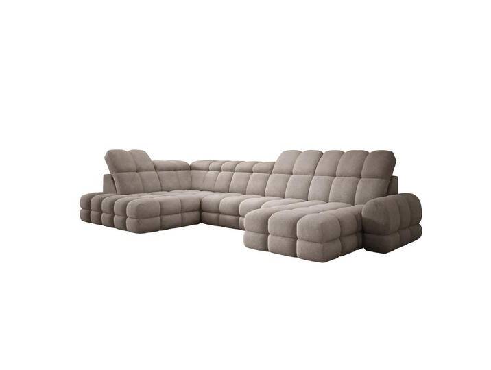 DomoHome ECKSOFA, Ecru, Rechteckig, 400x217 cm, Wohnzimmer, Sofas & Couches, Wohnlandschaften, Ecksofas von XXXLutz Marktplatz
