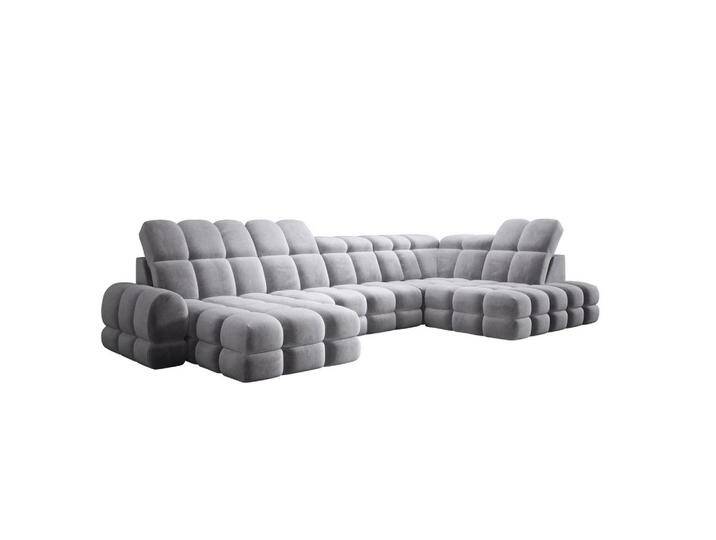 DomoHome ECKSOFA, Grau, Rechteckig, 400x217 cm, Wohnzimmer, Sofas & Couches, Wohnlandschaften, Ecksofas von XXXLutz Marktplatz