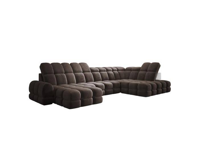 DomoHome ECKSOFA, Hellgrau, Rechteckig, 400x217 cm, Wohnzimmer, Sofas & Couches, Wohnlandschaften, Ecksofas von XXXLutz Marktplatz