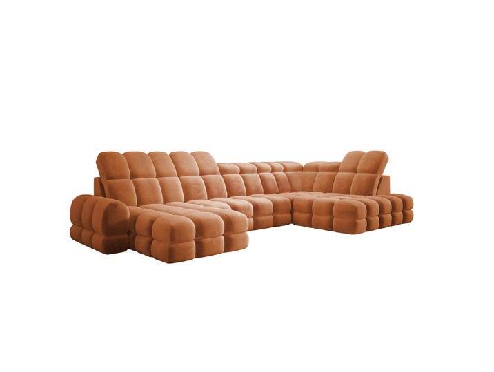 DomoHome ECKSOFA, Orange, Rechteckig, 400x217 cm, Wohnzimmer, Sofas & Couches, Wohnlandschaften, Ecksofas von XXXLutz Marktplatz