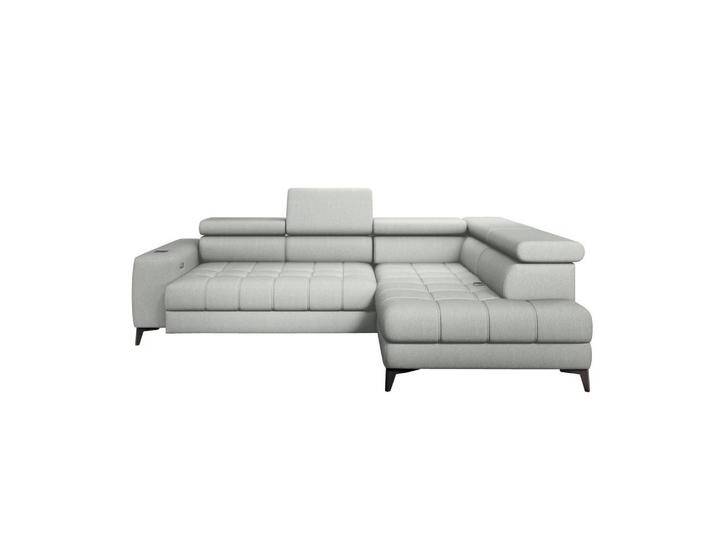 DomoHome ECKSOFA, Silber, Rechteckig, 280x196 cm, Wohnzimmer, Sofas & Couches, Wohnlandschaften, Ecksofas von XXXLutz Marktplatz