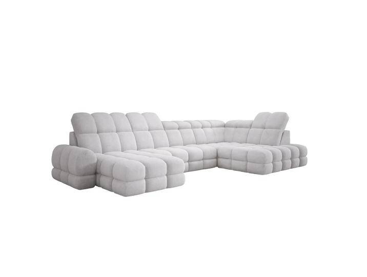 DomoHome ECKSOFA, Weiß, Rechteckig, 400x217 cm, Wohnzimmer, Sofas & Couches, Wohnlandschaften, Ecksofas von XXXLutz Marktplatz