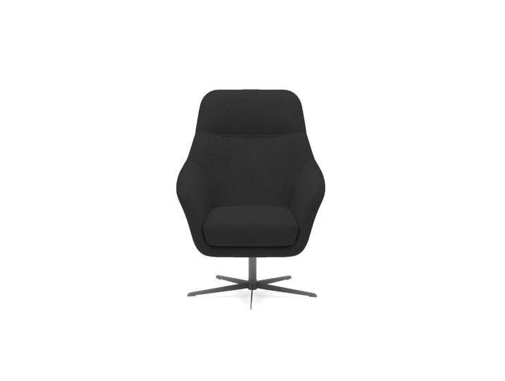 DomoHome RELAXSESSEL, Schwarz, Echtholz,Buche, Rechteckig, 76x97x76 cm, Wohnzimmer, Sessel, Polstersessel von XXXLutz Marktplatz