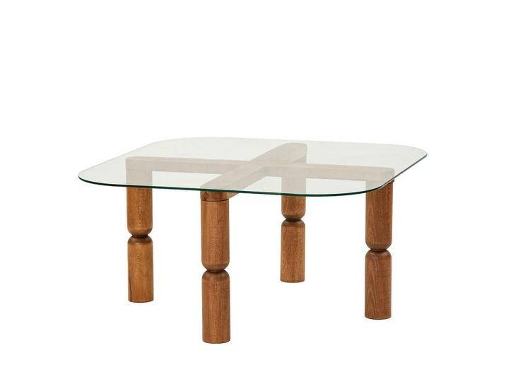 Drawer COUCHTISCH, Nussbaum, Glas, 80x40x80 cm, Wohnzimmer, Wohnzimmertische, Couchtische von XXXLutz Marktplatz