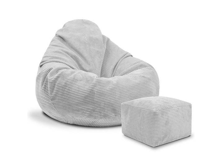 Dreamroots SITZSACK, Grau, Hellgrau, 90x100x90 cm, OEKO-TEX® STANDARD 100, Wohnzimmer, Hocker, Sitzsäcke, XXL Sitzsäcke von XXXLutz Marktplatz