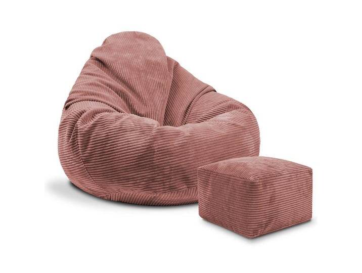 Dreamroots SITZSACK, Pink, Cognac, 90x100x90 cm, OEKO-TEX® STANDARD 100, Wohnzimmer, Hocker, Sitzsäcke, XXL Sitzsäcke von XXXLutz Marktplatz