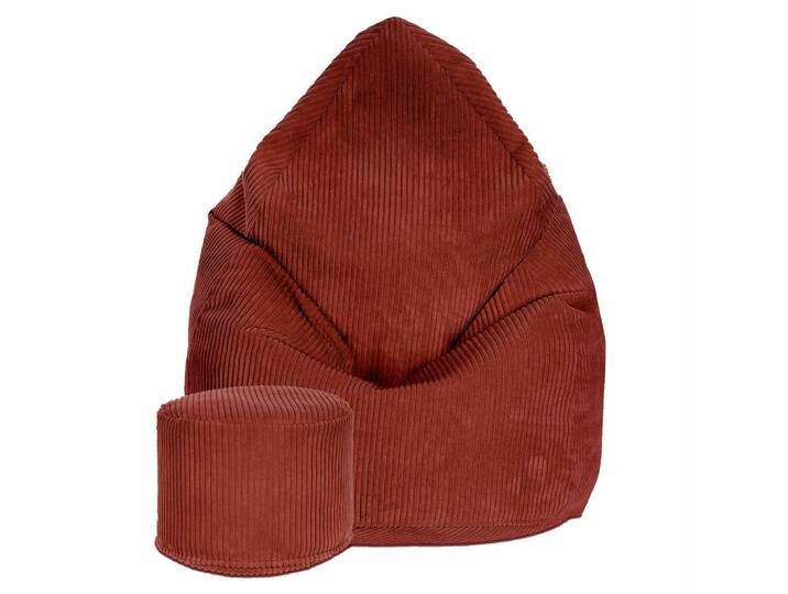 Dreamroots SITZSACK, Rotbraun, Rot, 80x120x80 cm, OEKO-TEX® STANDARD 100, Wohnzimmer, Hocker, Sitzsäcke, XXL Sitzsäcke von XXXLutz Marktplatz