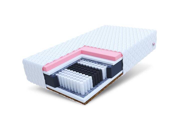 FDM TASCHENFEDERKERNMATRATZE, Weiß, H3 + H5, Füllung: Taschenfederkern, Rechteckig, 160x200 cm, OEKO-TEX® STANDARD 100, Schlafzimmer, Matratzen Shop, Matratzen, Taschenfederkernmatratzen von XXXLutz Marktplatz