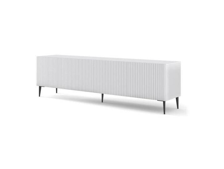 FURNLUX TV-LOWBOARD, Weiß, Schwarz, Nachbildung, 200x56x42 cm, Hergestellt in Europa, Wohnzimmer, Wohnwände, Lowboards, Lowboards stehend FURNLUX TV-LOWBOARD, Weiß, Schwarz, Nachbildung, 200x56x42 cm, Hergestellt in Europa, Wohnzimmer, Wohnwände, Lowboards, Lowboards stehend von XXXLutz Marktplatz