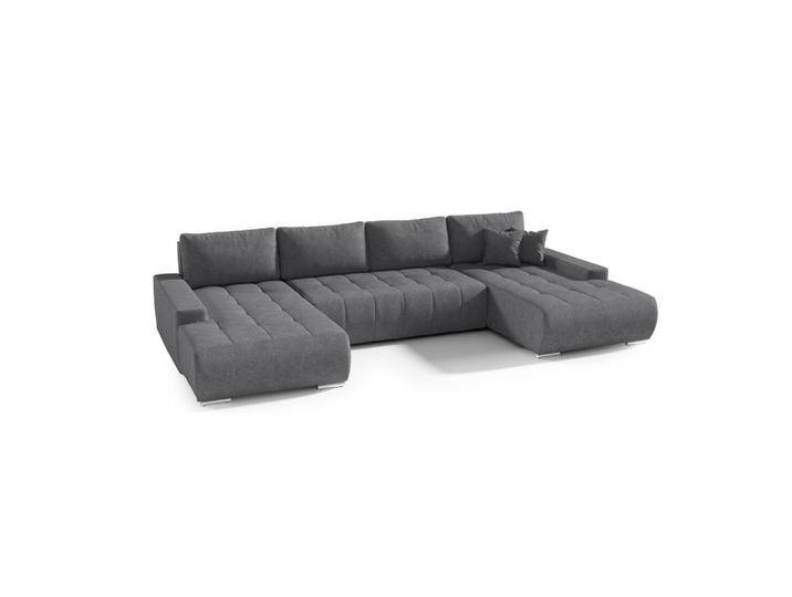 Fedve WOHNLANDSCHAFT, Grau, U-Form, 185x85x350 cm, Wohnzimmer, Sofas & Couches, Wohnlandschaften, Wohnlandschaften in U-Form von XXXLutz Marktplatz