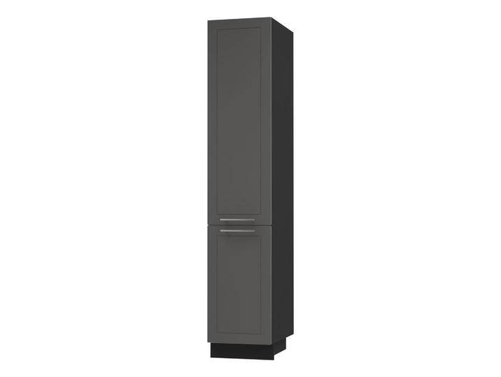 Feldmann-Wohnen APOTHEKERSCHRANK, Graphit, Schwarz, Metall, 3 Fächer, 1 Schubladen, Rechteckig, 40x207x59 cm, Küchen, Küchenmöbel, Küchenschränke, Apothekerschränke von XXXLutz Marktplatz