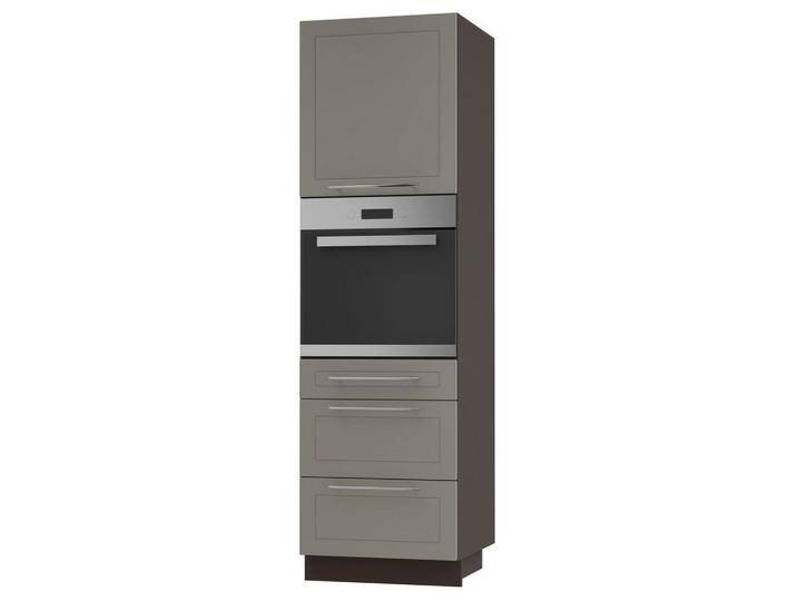 Feldmann-Wohnen BACKOFEN-HOCHSCHRANK, Beige, Dunkelgrau, Metall, 2 Fächer, 3 Schubladen, Rechteckig, 60x207x59 cm, Küchen, Küchenmöbel, Küchenschränke, Geräteumbauschränke Feldmann-Wohnen BACKOFEN-HOCHSCHRANK, Beige, Dunkelgrau, Metall, 2 Fächer, 3 Schubladen, Rechteckig, 60x207x59 cm, Küchen, Küchenmöbel, Küchenschränke, Geräteumbauschränke von XXXLutz Marktplatz